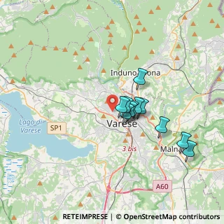 Mappa Via L. Brambilla, 21100 Varese VA, Italia (2.63455)