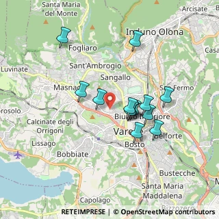 Mappa Via L. Brambilla, 21100 Varese VA, Italia (1.48077)