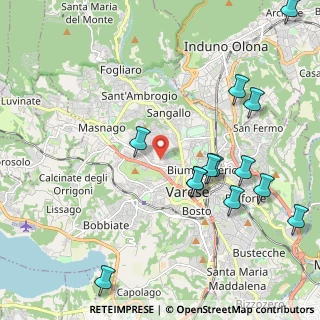 Mappa Via L. Brambilla, 21100 Varese VA, Italia (2.43154)