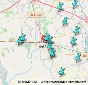 Mappa Via Demanio, 33052 Cervignano del Friuli UD, Italia (4.26867)