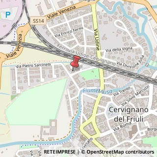 Mappa Via Demanio, 7, 33052 Cervignano del Friuli, Udine (Friuli-Venezia Giulia)