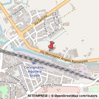 Mappa Via Ramazzotti, 41, 33052 Cervignano del Friuli, Udine (Friuli-Venezia Giulia)