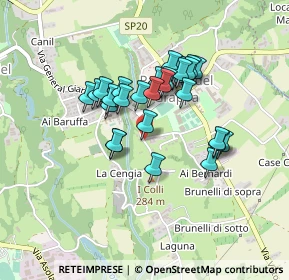 Mappa Via Colli, 31017 Paderno del Grappa TV, Italia (0.34828)