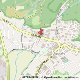 Mappa Via Roma, 29, 22029 Uggiate-Trevano, Como (Lombardia)