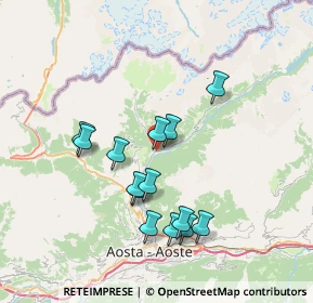 Mappa Prailles, 11010 Valpelline AO, Italia (6.63071)