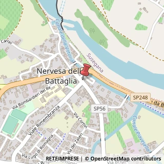 Mappa Via Roma, 8, 31040 Nervesa della Battaglia, Treviso (Veneto)