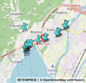 Mappa Presso Residence Bersaglio, 24062 Costa Volpino BG, Italia (0.781)