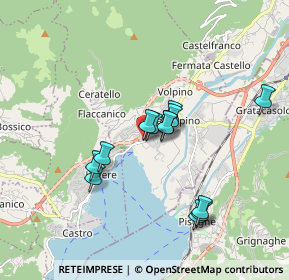 Mappa Presso Residence Bersaglio, 24062 Costa Volpino BG, Italia (1.46154)