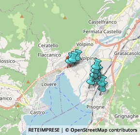 Mappa Presso Residence Bersaglio, 24062 Costa Volpino BG, Italia (1.25)