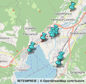 Mappa Presso Residence Bersaglio, 24062 Costa Volpino BG, Italia (1.66938)