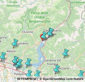 Mappa Presso Residence Bersaglio, 24062 Costa Volpino BG, Italia (22.82533)