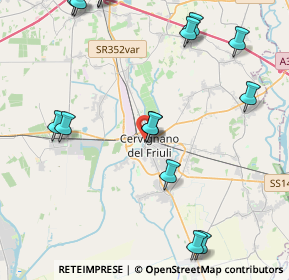 Mappa Via Martiri della Libertà, 33052 Cervignano del Friuli UD, Italia (6.094)