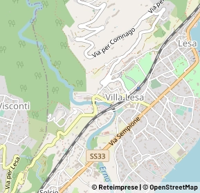 Mappa 28040 Lesa NO, Italia (0.28077)
