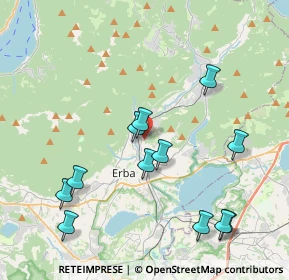 Mappa Via Cavriola, 22037 Ponte Lambro CO, Italia (4.26833)