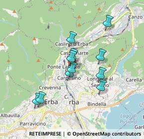 Mappa Via Cavriola, 22037 Ponte Lambro CO, Italia (1.47182)