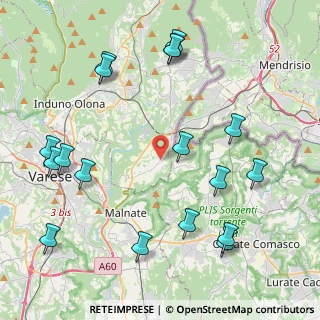 Mappa Largo Lanfranco da Ligurno, 21050 Cantello VA, Italia (5.08222)
