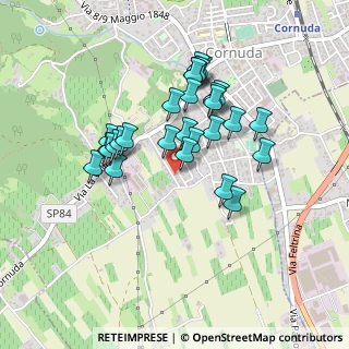 Mappa Via Cima da Conegliano, 31041 Cornuda TV, Italia (0.38429)