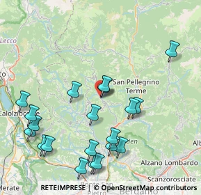 Mappa Via Libertà, 24012 Val Brembilla BG, Italia (9.122)