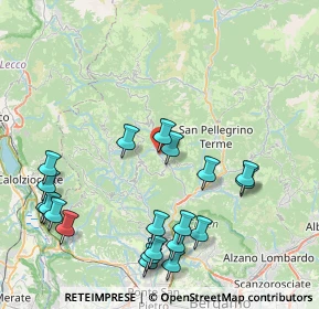 Mappa Via Libertà, 24012 Val Brembilla BG, Italia (9.477)