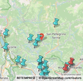Mappa Via Libertà, 24012 Val Brembilla BG, Italia (11.234)