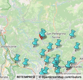 Mappa Via Libertà, 24012 Val Brembilla BG, Italia (10.0725)