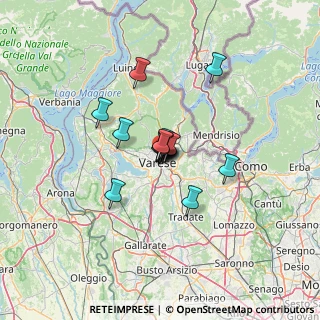 Mappa Palazzo Orrigoni, 21100 Varese VA, Italia (6.885)