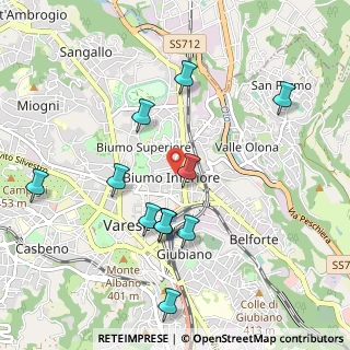 Mappa Palazzo Orrigoni, 21100 Varese VA, Italia (1.01545)