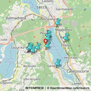 Mappa Piazza Riva Don Giovanni, 23855 Pescate LC, Italia (1.32333)