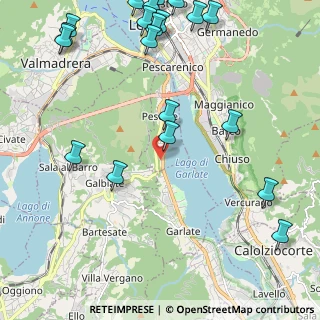 Mappa Piazza Riva Don Giovanni, 23855 Pescate LC, Italia (3.0125)