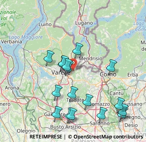 Mappa Via del Nevedro, 21050 Cantello VA, Italia (16)