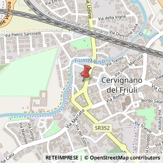 Mappa Via XXIV Maggio, 44, 33052 Cervignano del Friuli, Udine (Friuli-Venezia Giulia)
