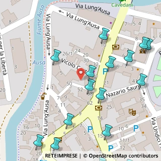 Mappa Via Lung'Aussa, 33052 Cervignano del Friuli UD, Italia (0.108)