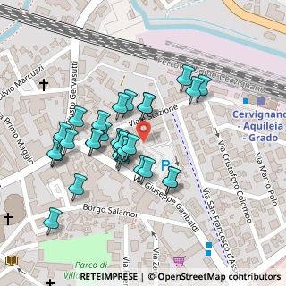 Mappa Viale Stazione, 33052 Cervignano del Friuli UD, Italia (0.1069)
