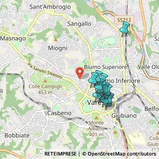 Mappa Via Hermada, 21100 Varese VA, Italia (0.81538)