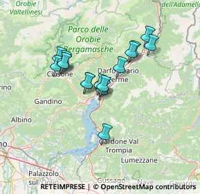 Mappa Via Ca' Colombera, 24062 Costa Volpino BG, Italia (10.9575)