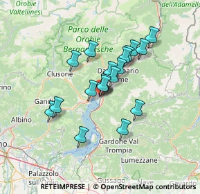 Mappa Via Ca' Colombera, 24062 Costa Volpino BG, Italia (10.32684)