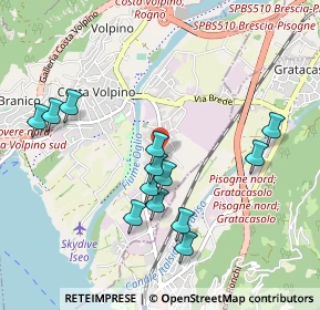 Mappa Via Ca' Colombera, 24062 Costa Volpino BG, Italia (0.96)