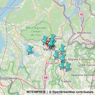 Mappa Piazza Papa Giovanni XXIII, 21100 Varese VA, Italia (4.74909)