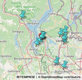Mappa Via delle Motte, 21027 Ispra VA, Italia (12.27333)