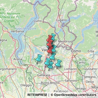 Mappa Via Pola, 21100 Varese VA, Italia (6.65)