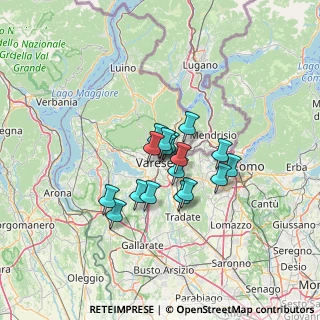 Mappa Via Pola, 21100 Varese VA, Italia (8.62)