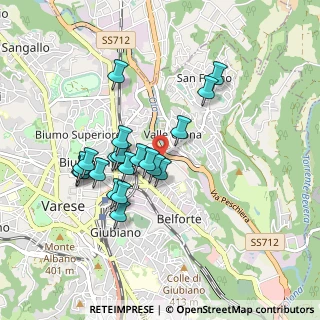 Mappa Via Pola, 21100 Varese VA, Italia (0.7885)