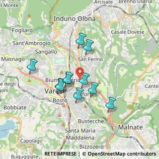 Mappa Via Pola, 21100 Varese VA, Italia (1.42545)