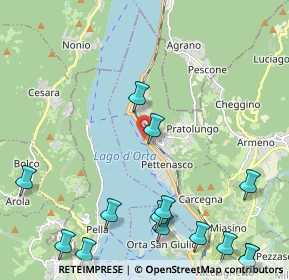 Mappa Via Provinciale, 28028 Pettenasco NO, Italia (2.98643)