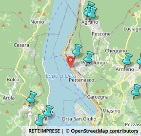 Mappa Via Provinciale, 28028 Pettenasco NO, Italia (2.76273)