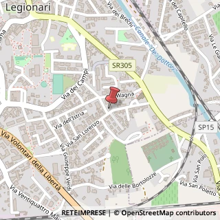 Mappa Via San Lorenzo, 48, 34077 Ronchi dei Legionari, Gorizia (Friuli-Venezia Giulia)