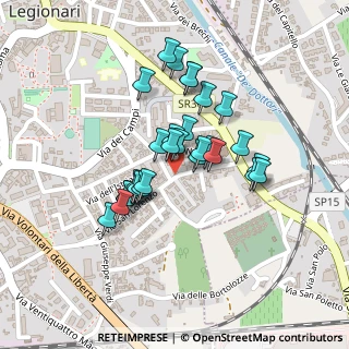 Mappa Via Alessandro Stagni, 34077 Ronchi dei Legionari GO, Italia (0.16552)