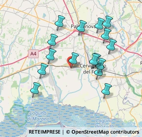 Mappa Via Resi Marinotti, 33050 Torviscosa UD, Italia (7.10438)