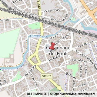 Mappa Piazza Indipendenza, 33052 Cervignano del Friuli UD, Italia, 33052 Cervignano del Friuli, Udine (Friuli-Venezia Giulia)