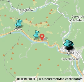 Mappa Via Provinciale, 13019 Varallo VC, Italia (2.375)